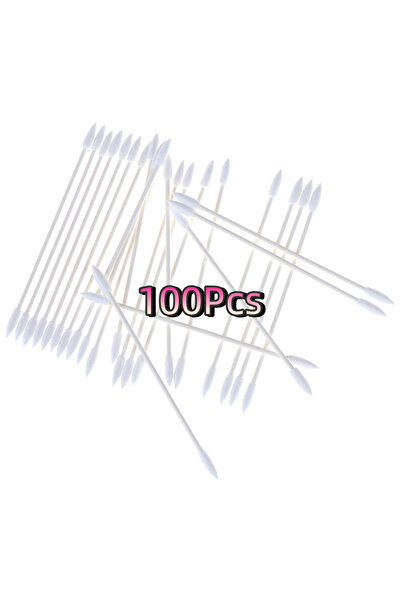 Choice ١٠٠ قطعة أو ٥٠/١٠٠ قطعة من أعواد القطن للاستخدام مرة واحدة، مستحضرات ا...