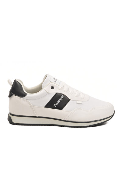 Slazenger White-Black Men's Sports Shoes Offense m