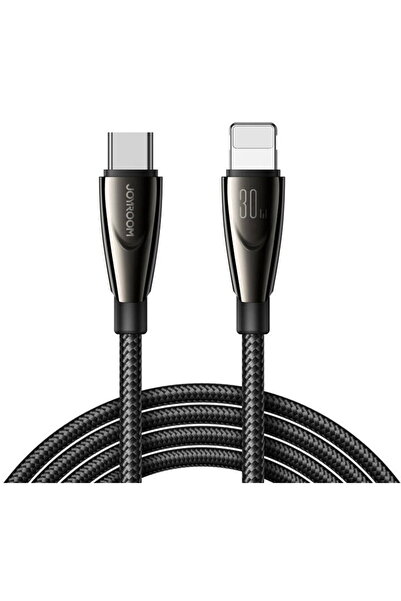 Joyroom Cablu de date Pioneer Series, 3A, USB-C / Lightning, 1.2m, negru