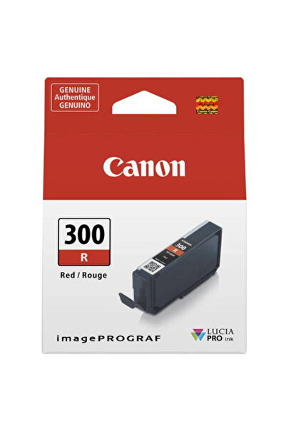 Canon PFI300R RED INKJET CARTRIDGE