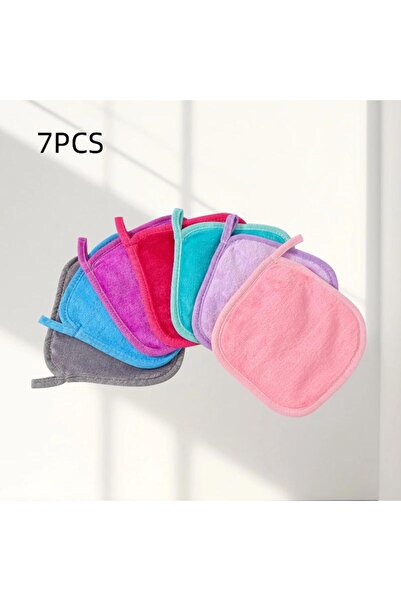Choice6 7PCS HUA HUA 5/7Pcs Microfiber Face Cloths Reusable Makeup Remover Cl...