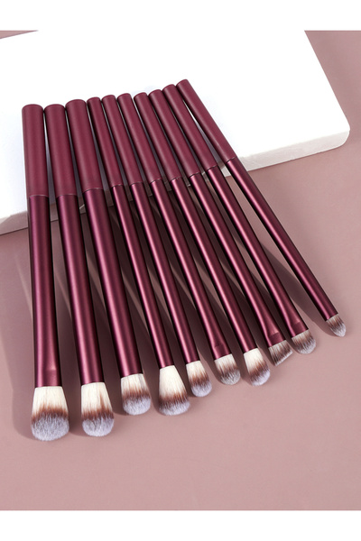 Choice مجموعة فرش ظلال العيون متعددة الوظائف من كوفي-1 (10 قطع)، سهلة الحمل و...