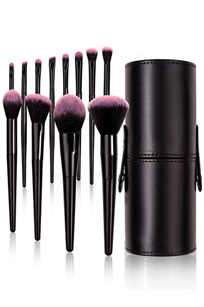 Choice4 13pcs 19PCS set of 12 makeup brush sets +3pcs triangular powder puff ...