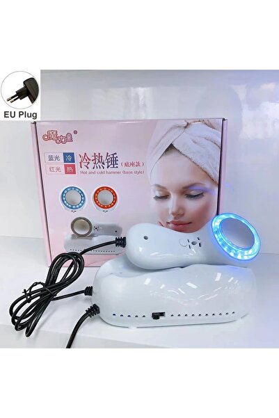 Choice EU Plug Red Blue New Red Blue Light Therapy Hot Cold Hammer Facial Ski...