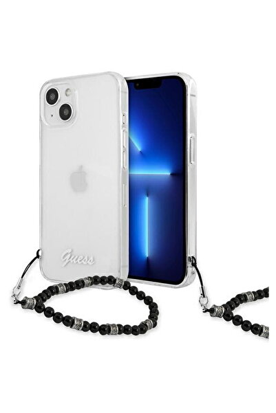 Guess GUHCP13SKPSBK iPhone 13 mini 5.4" Transparent hardcase Black Pearl