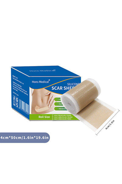 Choice1 لفافة واحدة من ضمادات لاصقة من مادة إلويد، مقاس 4 سم × 50 سم، للعناية...