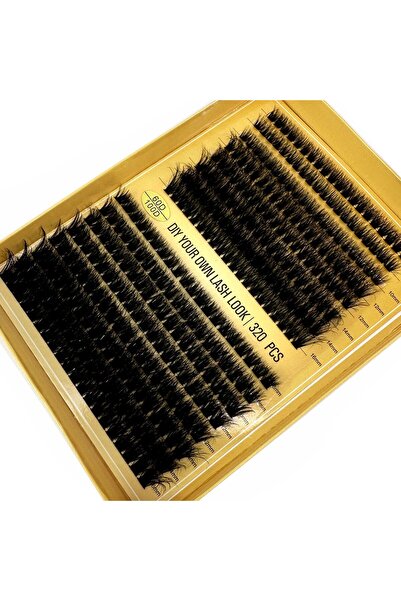 Choice3 16 صفًا، 60D، 100D، 320 قطعة، رموش كثيفة خماسية الأبعاد، 60D، 80D، 10...