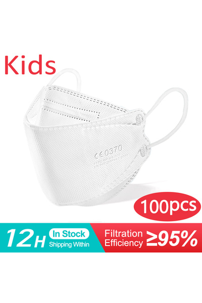 Choice Child-White 100PCS 10-200PCS Kids KN95 Mask Children FFP2 Mascarillas ...