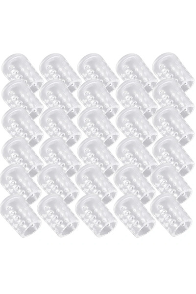 choice2 C724-30 قطعة، أغطية أصابع سيليكون شفافة، جل لحماية أصابع القدم الصغير...