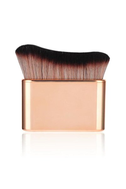 Choice Rose Gold Color Makeup Brush for Contouring Tanning Liquid Foundation ...