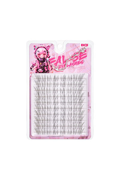 Choice رموش صناعية صغيرة مائلة من طراز B7801 BQI، تضفي حيويةً وكبراً على العي...