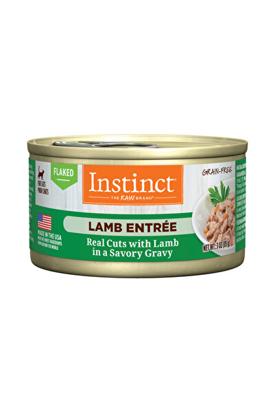 INSTINCT Flaked Lamb Entree Wet Cat Food 3oz