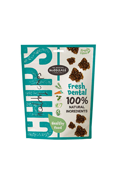 Hobbit رقائق هوبيتالف الصحية المجففة بالهواء، مكافآت طازجة للعناية بصحة أسنان...