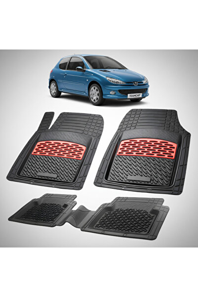 TEAMCAR Συμβατά πατάκια δαπέδου Tavita για Peugeot 206 (3θυρο Facelift/Φάση 2...