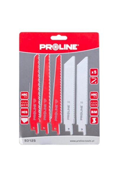PROLINE Horizontal Electric Saw Blades - Wood/Metal, 5/set