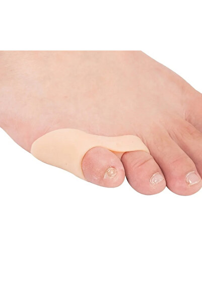 Choice1 C632-وردي قطعتان، فاصل أصابع سيليكون، واقي للأصابع والقدمين، جل تقويم...