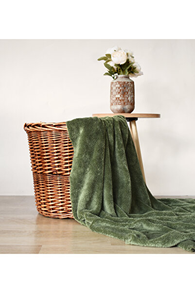 Pabtex Çift Yüzlü Welsoft Peluş Kumaş - Dekoratif Örme Kumaş Koltuk Örtüsü ve...