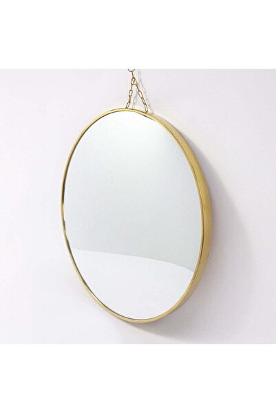 Generic Homz Metal Iris Mirror, Gold 80*80*3.8 Cm