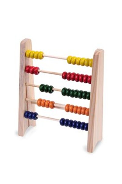 Jumbo Μικρός Ξύλινος Άβακας 14 x 16 εκ.