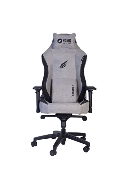 HAWK Future Gray 4D Kolçak Kumaş Gri Gaming (Oyuncu) Koltuğu