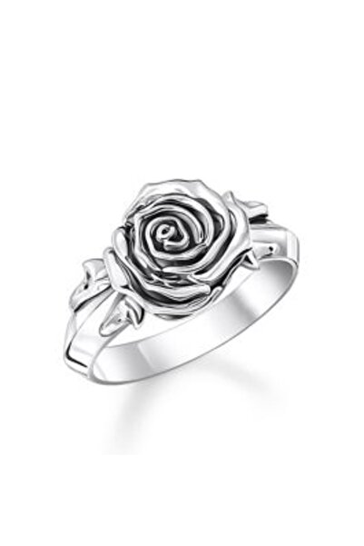 Thomas Sabo TR 2487-637-21-54 ring midnight rose silver Ladies