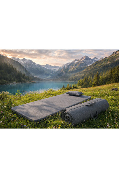 EMYU TEKSTİL Kamp Yatağı Katlanır Minder – Konforlu Yer Yatağı | Çadır, Kamp ...