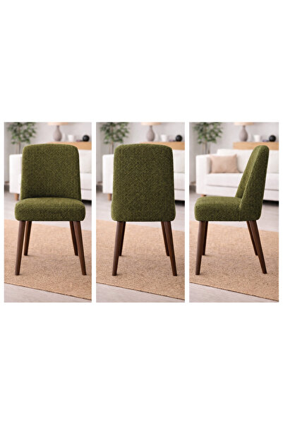 Akbal Home Sandalye Kılıfı 4 Adet Standart Retro Kare Bal Petek Kumaş Yüksek ...
