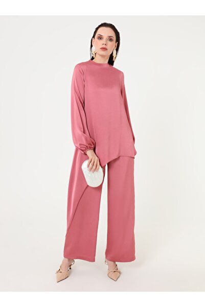 Refka Pant Set - Dark Rose -