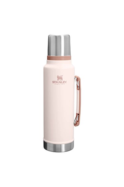 Stanley Classic Vacuum Stainless Steel Thermos 1.4 Lt (1.5 Qt) - Rose Quartz
