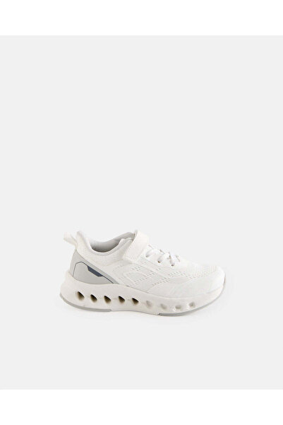 REDTAG Boys White Printed Trainers