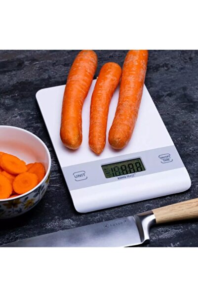 Kinghoff Kitchen scale, electric, white, 5kg,