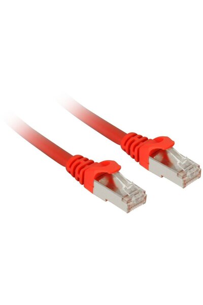 SHARKOON patch network cable SFTP, RJ-45, with Cat.7a raw cable (red, 3 meters)