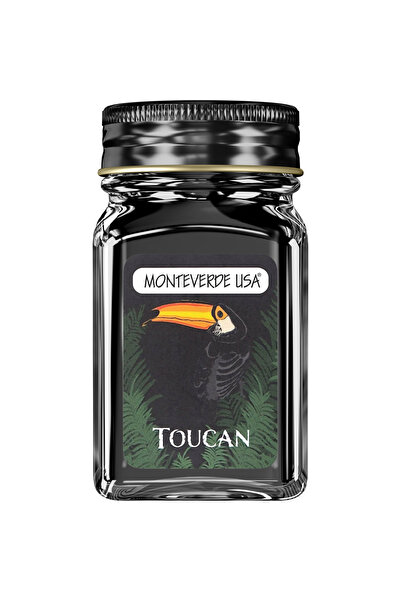 MONTEVERDE USA Ink Bottle Monteverde 30 ml Jungle Toucan Black, MonteVerde US...