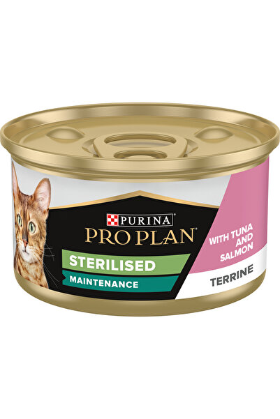 PURINA DOG&CAT CHOW بورينا برو بلان معقم للصيانة - طعام رطب للقطط البالغة بنك...