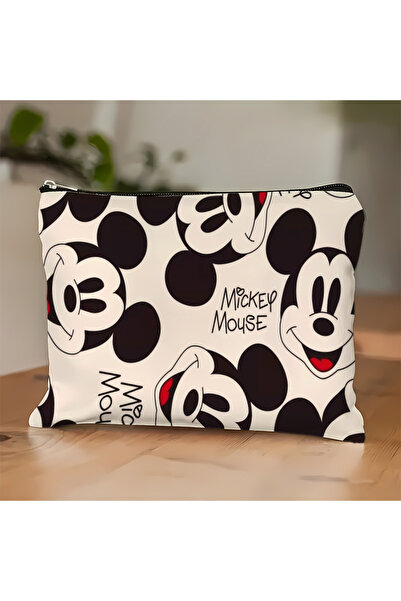 Choice حقيبة مستحضرات تجميل ديزني ميكي ماوس رقم 1 - تصميم أذن ميكي الرسمي - ح...