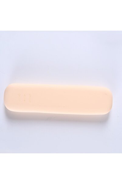 Choice Beige Travel Makeup Brush Holder Silicone Cosmetic Brushes Bag Makeup ...