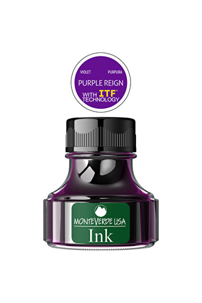 MONTEVERDE USA Flacon de cerneală Monteverde 90 ml Purple Reign, MonteVerde U...