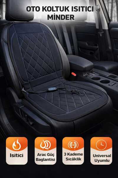 meteshopping Încălzire scaun auto Min piele 12v cu intrare pentru brichetă și...