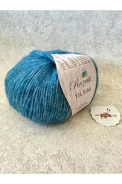 Himalaya Rozetti̇ Tilsim 362-21 Turquoise 5 Pieces