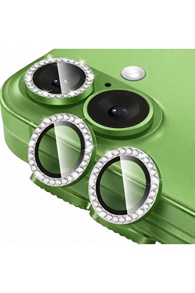 Coverzone Shiny Stone Green Special Design Camera Lens Protector Compatible w...