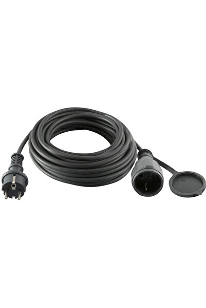 Somogyi Cablu prelungitor din cauciuc, H07RN-F, negru, 15m