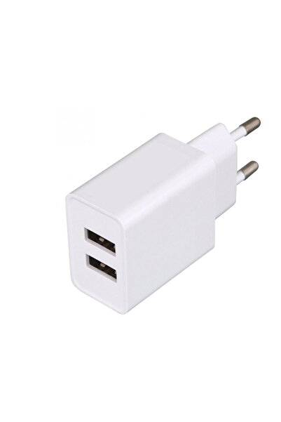 Somogyi SA 24USB 2xUSB-A 5V/2.4A 2 prize 12W Alb