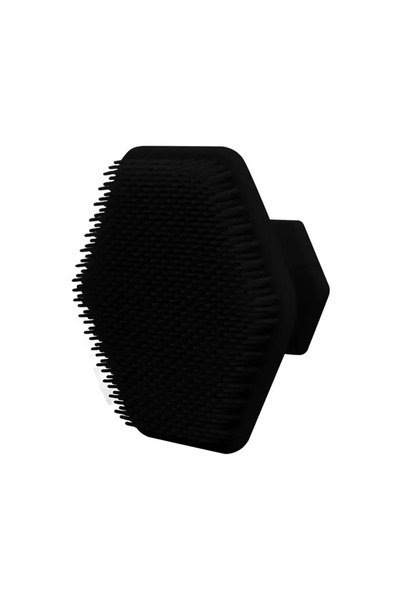 Choice Black-A Exfoliating Silicone Brush Cleanser No Slip Handle Body Scrubb...