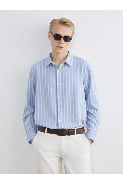 LC Waikiki Regular Fit Striped Dobby Shirt