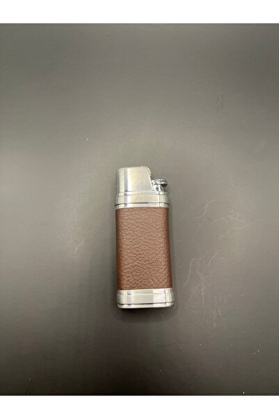 Hunter Jobon Yazılı Deri Premium Metal Çakmak