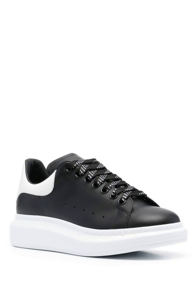 ALEXANDER MCQUEEN Pantofi Oversized Black White