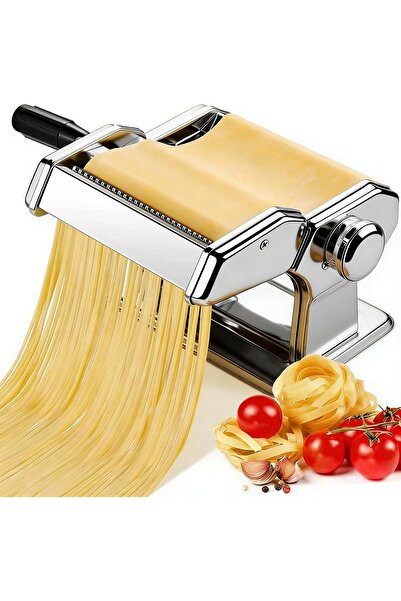Generic Manual Pasta Maker Stainless Steel Hand Crank Noodle & Spaghetti Mach...