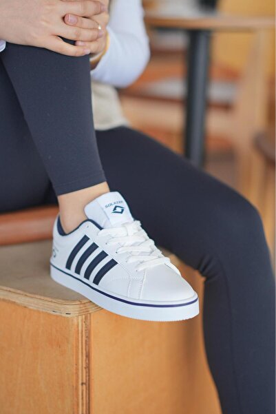Elvin Shoe Pantofi sport de zi cu zi pentru femei, negru, alb, ortopedici, cu...
