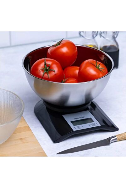Kinghoff Cantar de bucatarie, electric, cu bol 2L, 5kg,