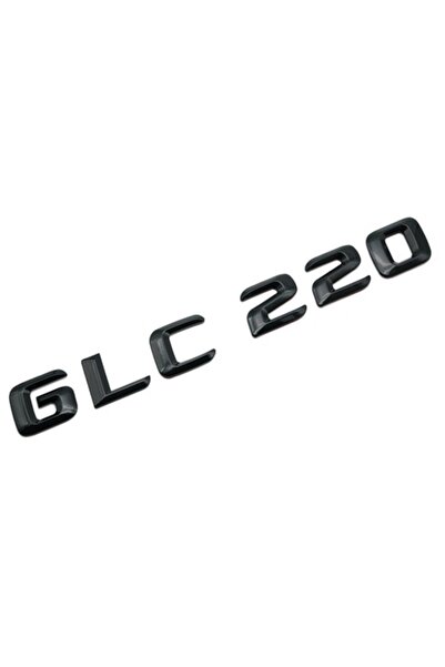 MERCEDES Emblemă neagră pentru portbagajul spate al GLC 220